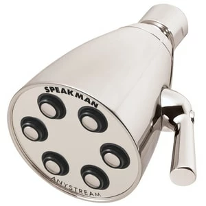 Brand new ❤️ Speakman Icon™ Multi Function Flood, Full and Rain Showerhead in Polished Nickel ✔️ 3 Brand new ❤️ Speakman Icon™ Multi Function Flood, Full and Rain Showerhead in Polished Nickel ✔️