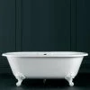 Outlet ❤️ Victoria+Albert® Cheshire 68-5/8 x 31-3/8 in. Freestanding Bathtub in Quarrycast White 🎉 -Cheap Speakman Store Query 185