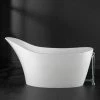 Top 10 🎁 Victoria+Albert® Amalfi 64-1/4 x 31-1/4 in. Freestanding Bathtub in Quarrycast White 🔥 -Cheap Speakman Store Query 378