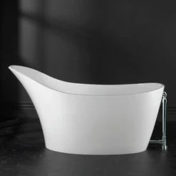 Top 10 🎁 Victoria+Albert® Amalfi 64-1/4 x 31-1/4 in. Freestanding Bathtub in Quarrycast White 🔥