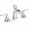 Wholesale 👍 Speakman Caspian™ Deck Mount Widespread Bathroom Sink Faucet with Double Lever Handle in Polished Chrome 🎉 -Cheap Speakman Store Query 443