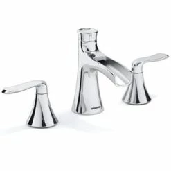 Wholesale 👍 Speakman Caspian™ Deck Mount Widespread Bathroom Sink Faucet with Double Lever Handle in Polished Chrome 🎉