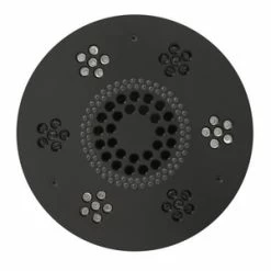 Discount ⭐ Thermasol SERENITY LIGHT SOUND RAIN SYSTEM ROUND MATTE BLACK ❤️