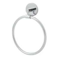 Outlet 😍 Neo™ Round Closed Wall Mount Towel Ring in Polished Chrome 🎉