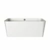 Buy 🌟 Victoria+Albert® Edge 59 x 31-1/2 in. Freestanding Bathtub in Quarrycast White 🤩