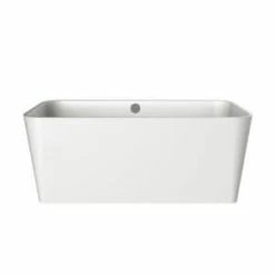Buy 🌟 Victoria+Albert® Edge 59 x 31-1/2 in. Freestanding Bathtub in Quarrycast White 🤩