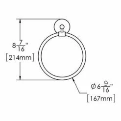 Promo 😍 Speakman Neo™ Round Closed Towel Ring in Matte Black 🧨 -Cheap Speakman Store Query 634