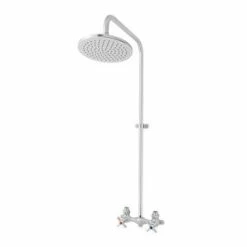Wholesale 🔔 Speakman Commander® Two Handle Shower System in Polished Chrome 🌟 -Cheap Speakman Store Query 648