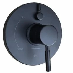 Best Pirce 😍 Speakman Neo™ Single Handle Bathtub & Shower Faucet in Matte Black Trim Only 😀