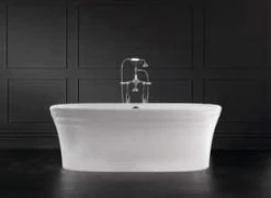 New 🧨 Victoria+Albert® Warndon 67 x 31-1/2 in. Freestanding Bathtub with Center Drain in Englishcast™ White 😀 -Cheap Speakman Store Query 74