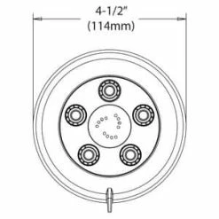 Promo 🎉 Speakman Chelsea™ 2.5 gpm Multifunction Wall Mount Showerhead in Polished Chrome 💯 8 Promo 🎉 Speakman Chelsea™ 2.5 gpm Multifunction Wall Mount Showerhead in Polished Chrome 💯 -Cheap Speakman Store Query 754