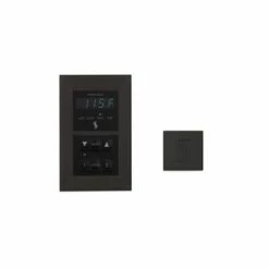 Deals 🧨 Thermasol Signature Series Steam Bath Control in Matte Black 🔔
