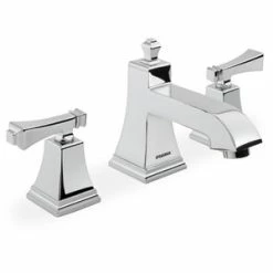 Cheap Speakman Store 7 Best deal 🌟 Speakman Rainier™ Widespread Bathroom Sink Faucet with Double Sculpted Handle in Polished Chrome 🔥