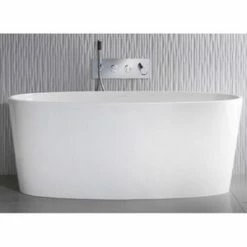 Top 10 🧨 Victoria+Albert® Ios 59-1/2 x 31-5/8 in. Freestanding Bathtub in Quarrycast White ⌛