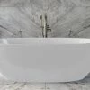Hot Sale 🎉 Victoria+Albert® Barcelona 2 66-7/8 x 31-3/4 in. Freestanding Bathtub Center Drain in Englishcast™ White 👍 -Cheap Speakman Store Query 95