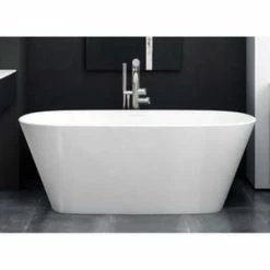 Buy 👍 Victoria+Albert® Vetralla 58-3/4 x 29-1/8 in. Freestanding Bathtub with Center Drain in Englishcast™ White 😍